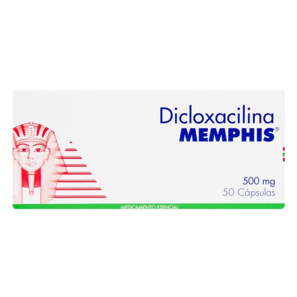 DICLOXACILINA 500 MG 50 CAPSULAS MP