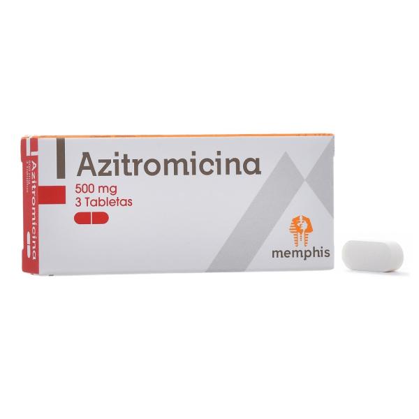 AZITROMICINA 500 MG 3 TABLETAS MP