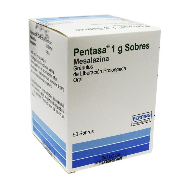 PENTASA 1 GR 50 SOBRES(P)137500(SC)