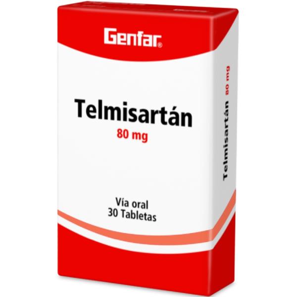 TELMISARTAN 80 MG 30 TBS GF (P)31296