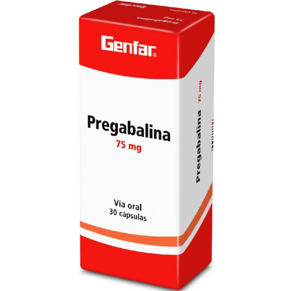PREGABALINA 75 MG 30 CAP.GF (P)50018