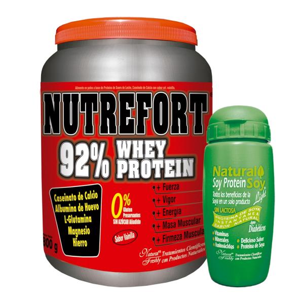 NUTREFORT WHEY PROT.VAI.800 G+BOTILITO