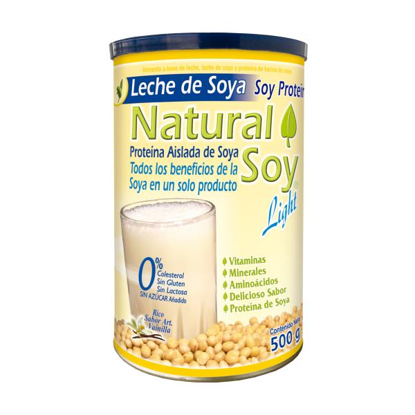 NATURAL SOY VAINILLA 500 GR+BOTILITO