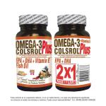 OMEGA 3 PLUS COLSROL 100 SOFTGEL.2X1 P.E