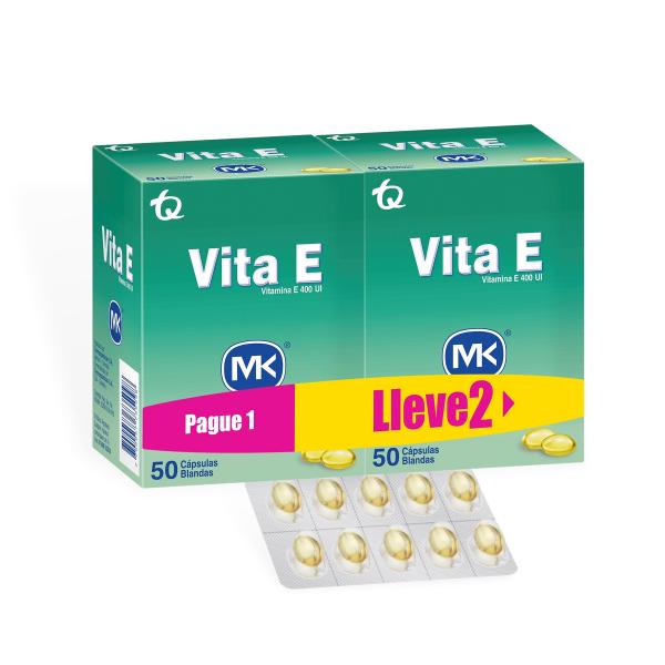 VITAMINA E 400 U.I.50 CAPS MK PG1.LL2