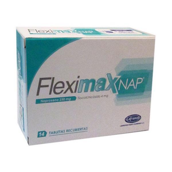FLEXIMAX NAP 14 TABLETAS(3%+)(PAE)