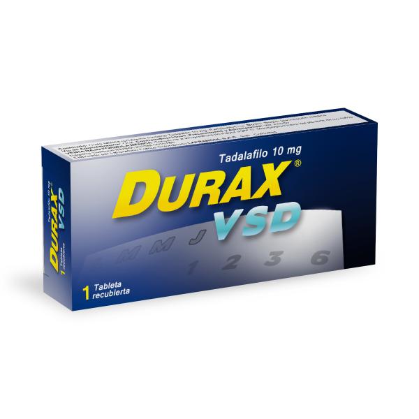 DURAX VSD 10 MG 1 TBS