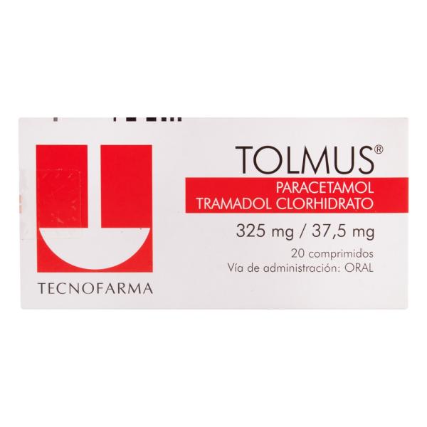 TOLMUS 325MG/37.5 MG 20 COMPRIMIDOS