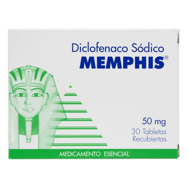 DICLOFENACO 50 MG 30 TABLETAS MP