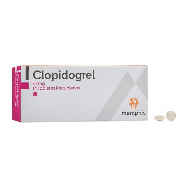 CLOPIDOGREL 75 MG 14 TABLETAS MP(P)21567