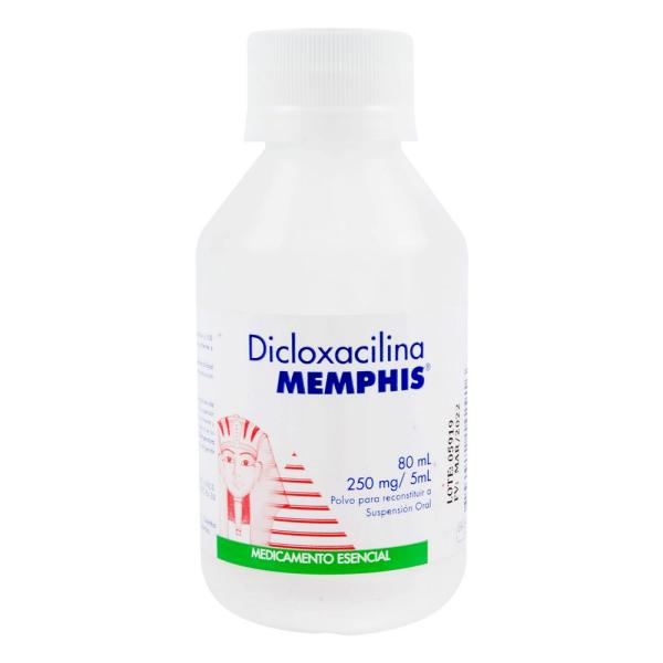 DICLOXACILINA 250 MG SUSP.80 ML MP