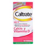 CALTRATE D 600 MG 400UI 60 TBS