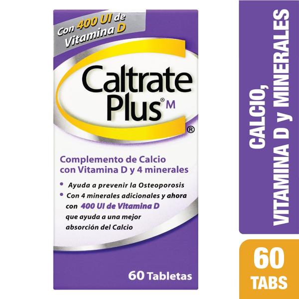 CALTRATE PLUS 400UI 60 TBS