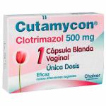 CUTAMYCON 500 MG 1 CAP.BLANDA VAGINAL