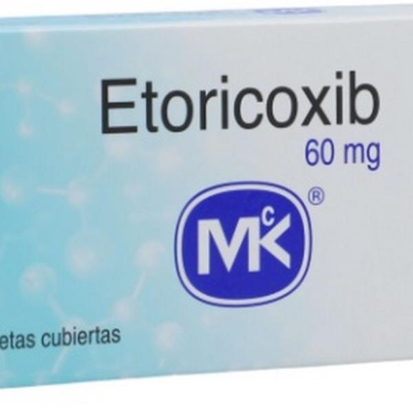ETORICOXIB 60 MG 14 TBS MK