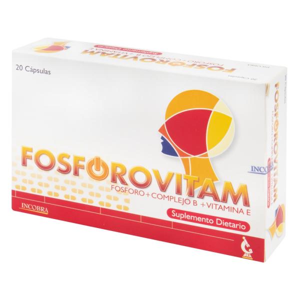 FOSFOROVITAM 20 CAPSULAS (3%+)