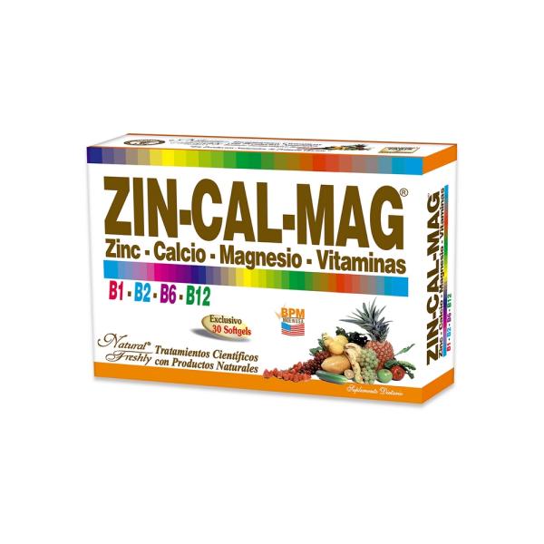 ZINCALMAG BLISTER 30 SOFTGELS