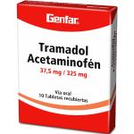 TRAMADOL 37.5 MG+ACETAM.325 MG 10 TBS GF