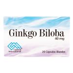 GINKGO BILOBA 40 MG 20 CAPSULAS PC