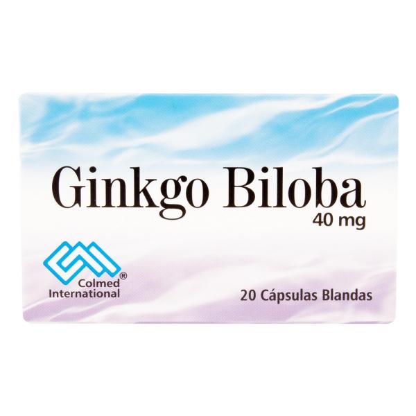 GINKGO BILOBA 40 MG 20 CAPSULAS PC