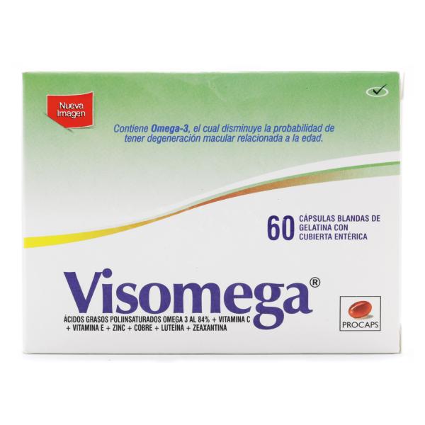 VISOMEGA 60 CAPSULAS BLAN PC (A)(PAE)