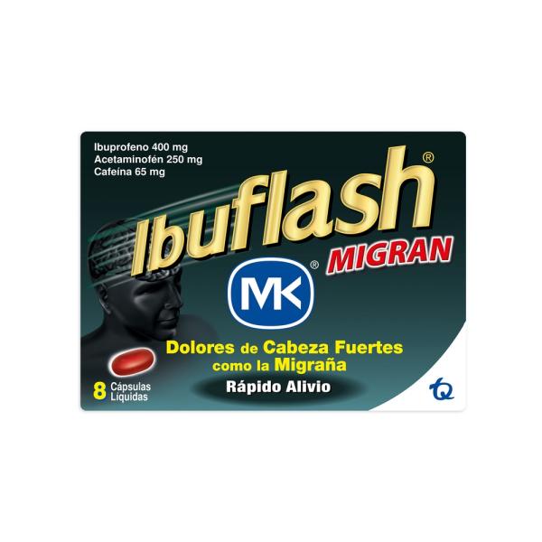IBUFLASH MIGRAN 8 CAPSULAS