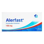 ALERFAST 180 MG 10 TABLETAS(3%+) (PAE)