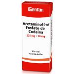 ACETAMINOFEN+CODEINA 325/30MG 10 TBS GF