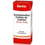 ACETAMINOFEN+CODEINA 325/30MG 30 TBS GF