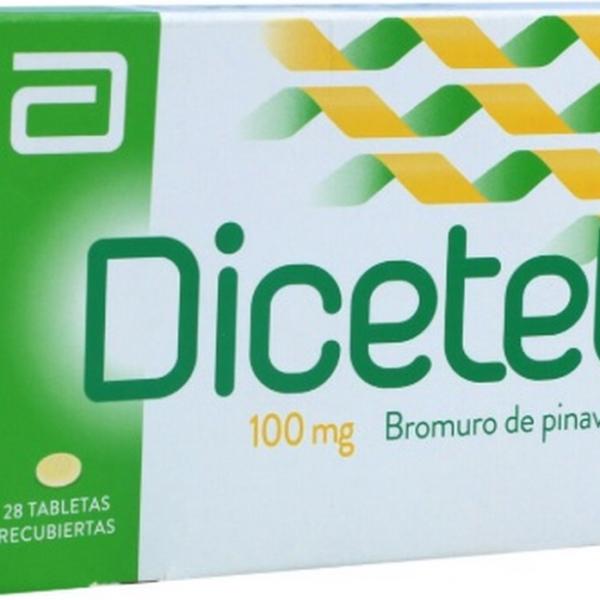 DICETEL 100 MG 28 TABLETAS (A)(3%+)