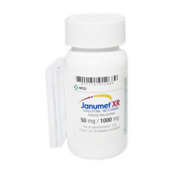 JANUMET XR 50/1000MG 28T(P)64120(SC)SAV)