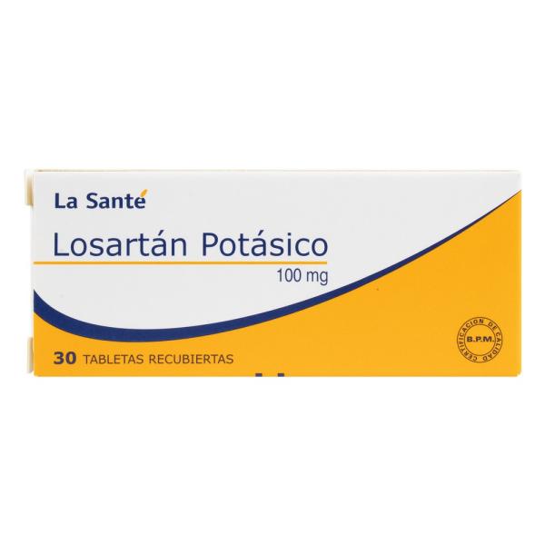 LOSARTAN POTASICO 100 MG 30 TBS LS