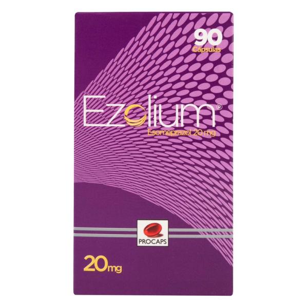 EZOLIUM 20 MG 90 TABLETAS (A)(PAE)