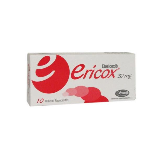 ERICOX 30 MG 10 TABLETAS