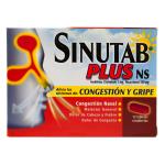SINUTAB PLUS NS 12 TABLETAS
