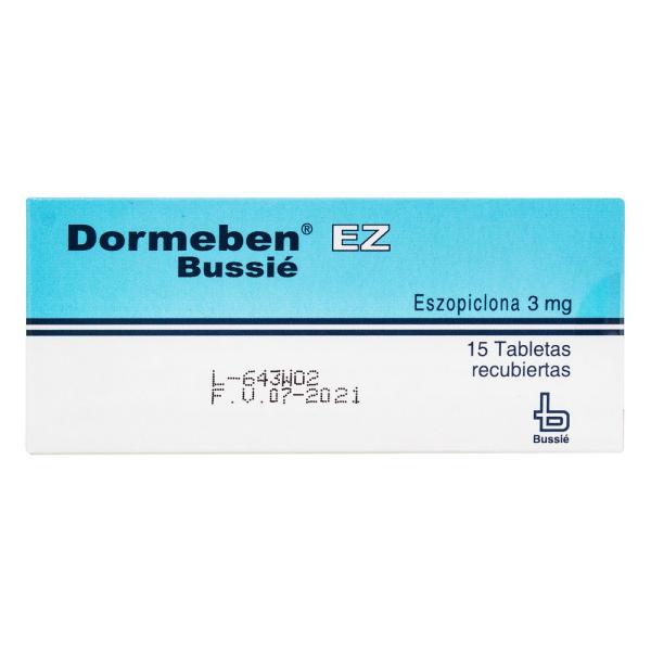 DORMEBEN EZ 3 MG 15 TABLETAS