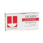 DICASEN 25 / 25 MG 30 COMPRIMIDOS