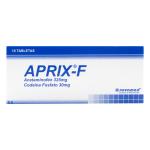 APRIX F 325/30 MG 10 TABLETAS