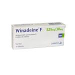 WINADEINE F 325/30 MG 10 TABLETAS