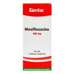 MOXIFLOXACINO 400 MG 7 TBS GF
