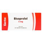 BISOPROLOL 5 MG 30 TABLETAS GF(P)21039