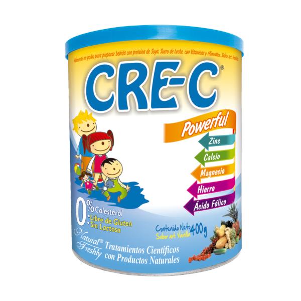 CRE-C MALTEADA POWERFUL VAINILLA 400 GR