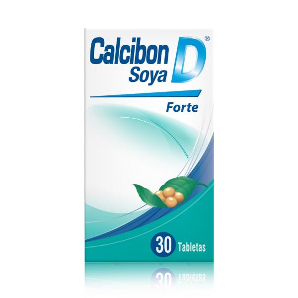 CALCIBON D SOYA FORTE 30 TABLETAS