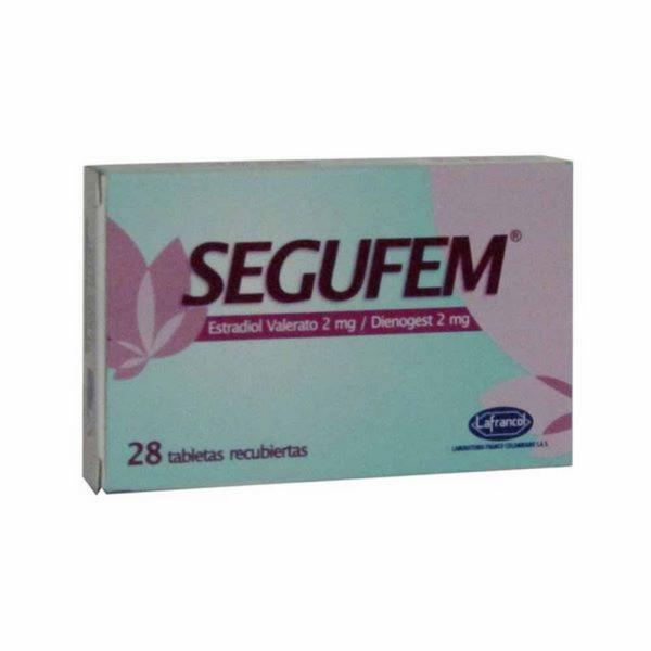 SEGUFEM 2/2 MG 28 TABLETAS(PAE)