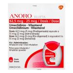 ANORO ELLIPTA 62.5MCG 30 DO.(A(3%+)(PAE)