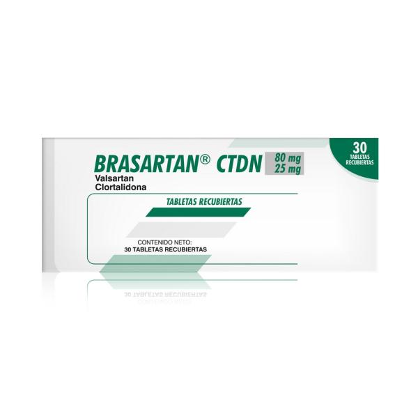 BRASARTAN CTDN 80/25MG 30 TBS
