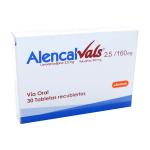 ALENCAL VALS 2.5 MG/160 MG 30 TAB