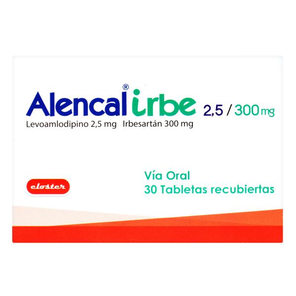 ALENCAL IRBE 2.5 MG/300 MG 30 TBS (A)