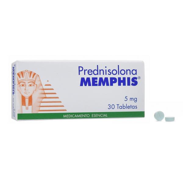 PREDNISOLONA 5 MG 30 TABLETAS MP