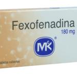 FEXOFENADINA 180 MG 10 TABLETAS MK
